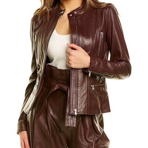 Lamarque Jackets & Blazers - LAMARQUE Meryl Leather Jacket